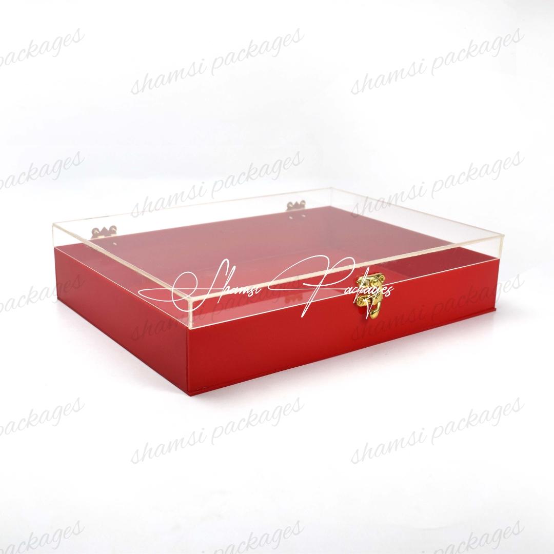 Slim Acrylic Contrast Hook Box (42)