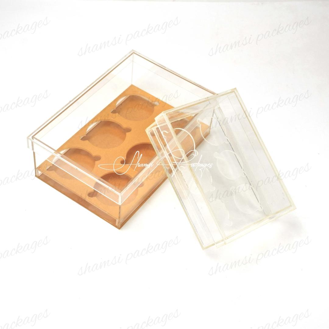 Acrylic Cupcake Box