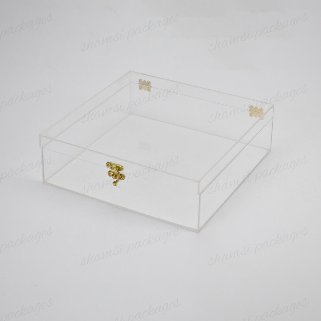 Large Square Acrylic Hook Box