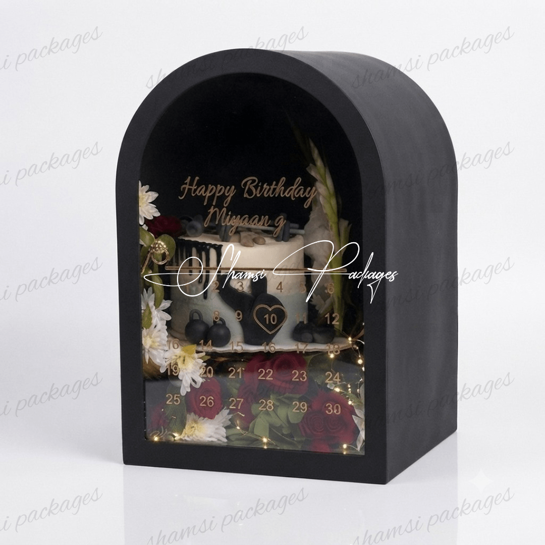 Luxury Arched Gift Box (12x10x18)